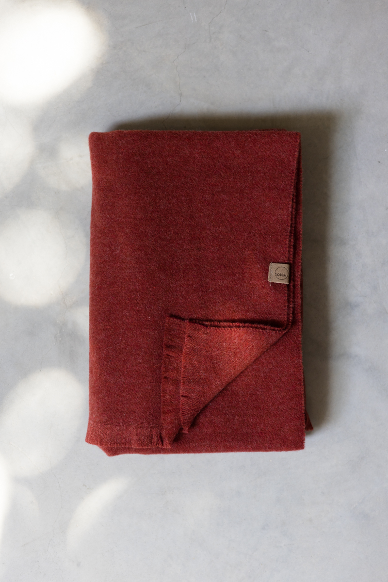 SCARF RED EARTH - SAMPLE 